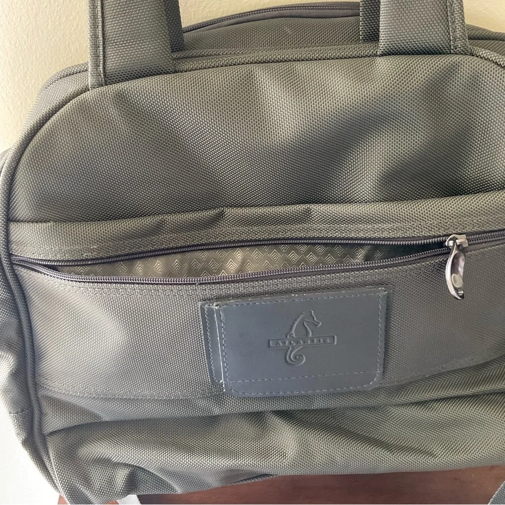 Atlantic Luggage Carry-on Travel Bag in Olive Green.